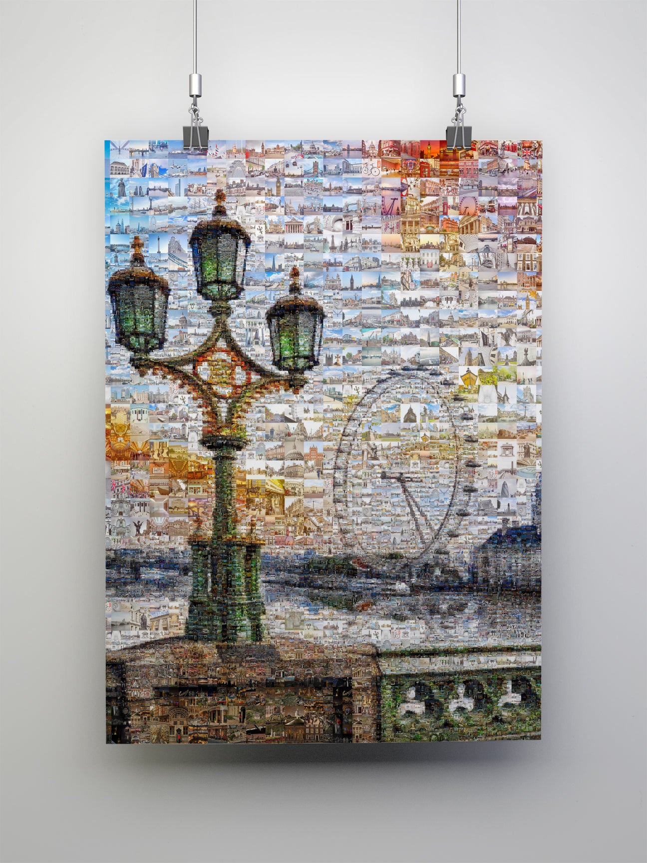 Stunning London Mosaic Artwork - Unique Wall Decor Featuring Iconic Landmarks and Scenes AtelierMosaics