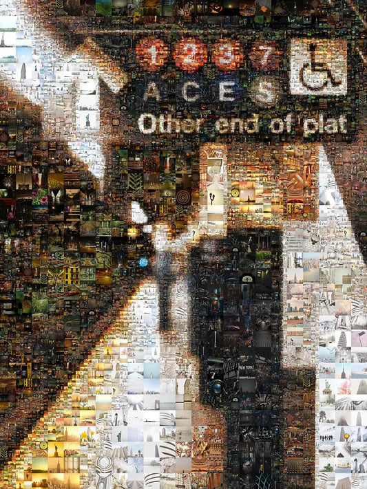 Stunning Mosaic Artwork: Captivating Urban Landscapes & Symbols in Vibrant Colors | Perfect Wall Decor AtelierMosaics