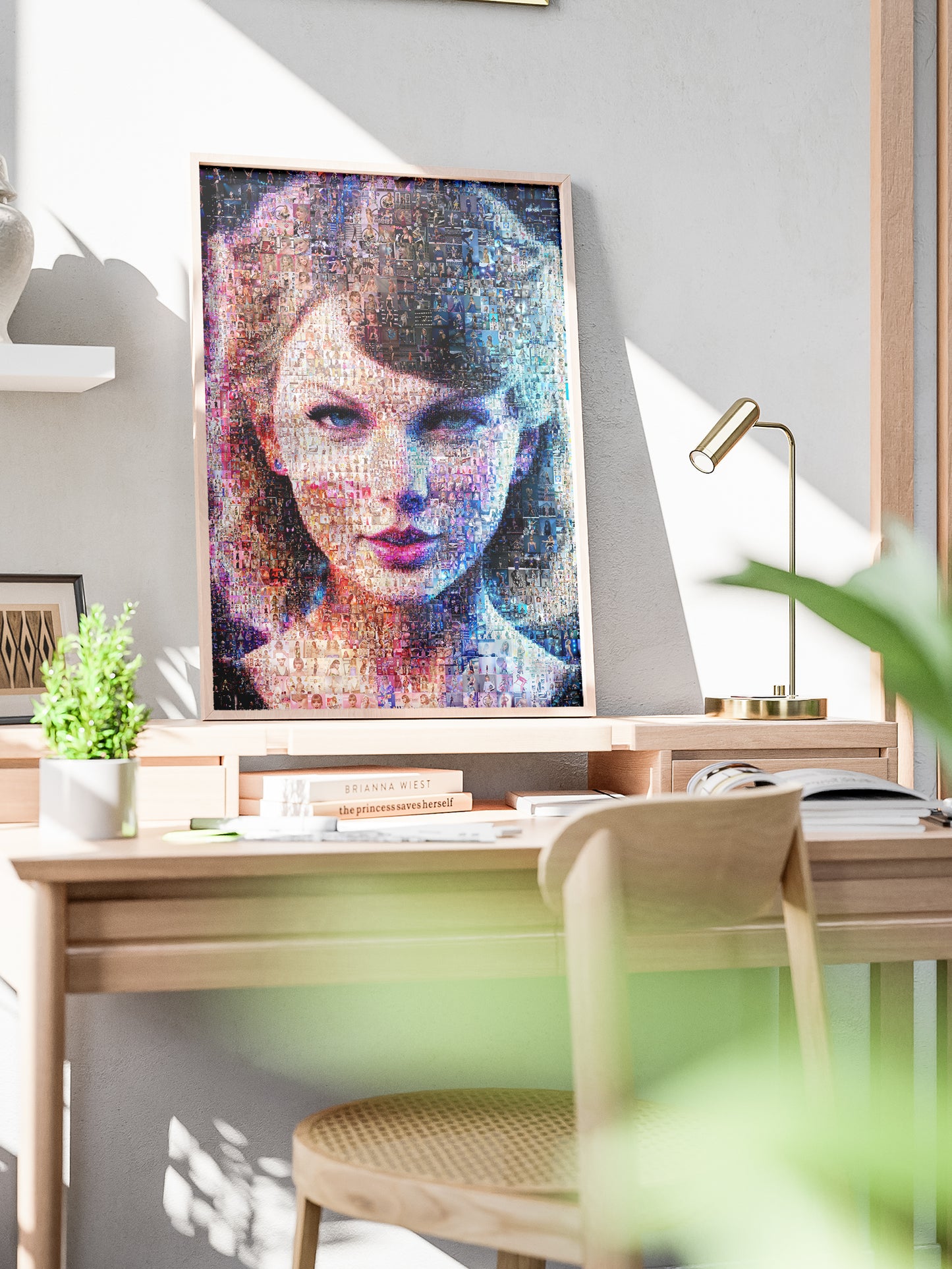 Stunning Taylor Swift Mosaic Artwork - Unique Gift for Music Lovers and Fans AtelierMosaics