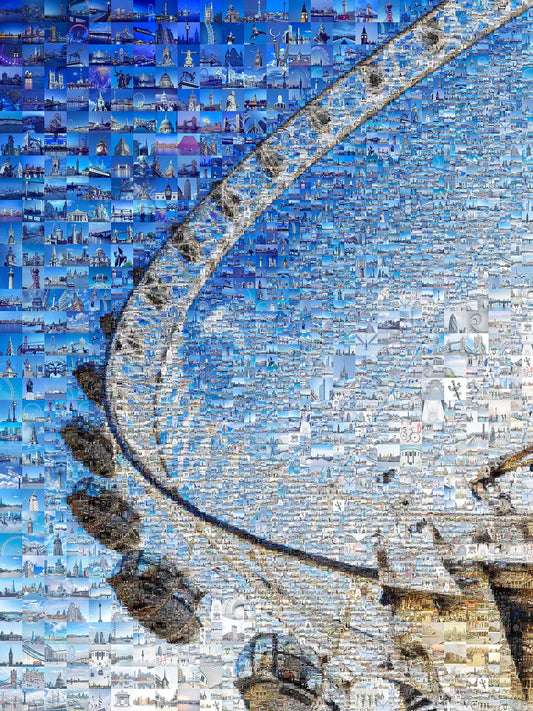 Stunning London Mosaic Art: Iconic Landmarks Captured in Vibrant Colors AtelierMosaics