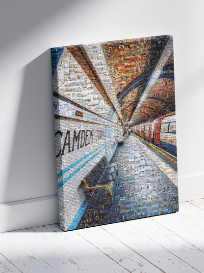 Stunning London Mosaic Artwork - Camden Station & Iconic Landmarks AtelierMosaics