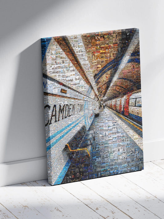 Stunning London Mosaic Artwork - Camden Station & Iconic Landmarks AtelierMosaics