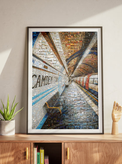 Stunning London Mosaic Artwork - Camden Station & Iconic Landmarks AtelierMosaics