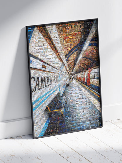 Stunning London Mosaic Artwork - Camden Station & Iconic Landmarks AtelierMosaics