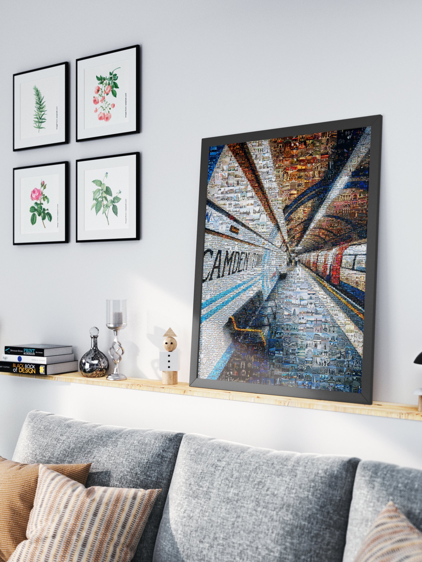 Stunning London Mosaic Artwork - Camden Station & Iconic Landmarks AtelierMosaics