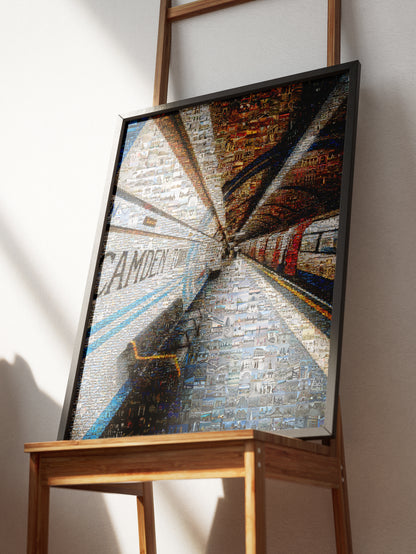 Stunning London Mosaic Artwork - Camden Station & Iconic Landmarks AtelierMosaics