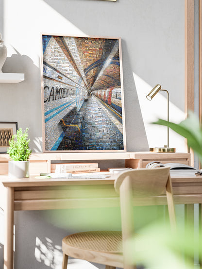 Stunning London Mosaic Artwork - Camden Station & Iconic Landmarks AtelierMosaics