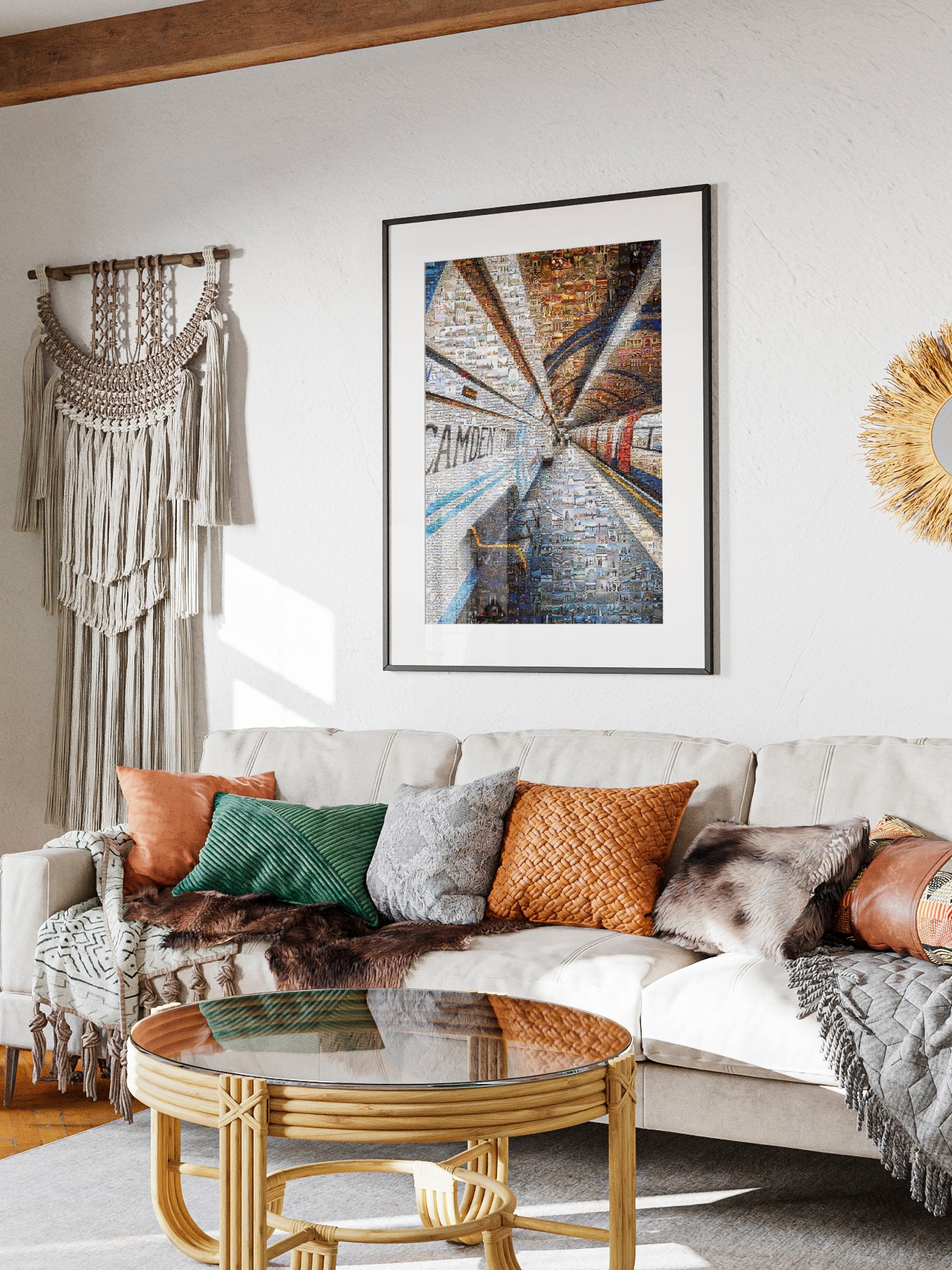 Stunning London Mosaic Artwork - Camden Station & Iconic Landmarks AtelierMosaics