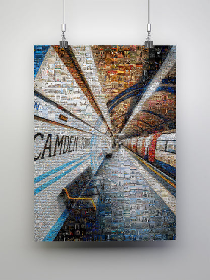 Stunning London Mosaic Artwork - Camden Station & Iconic Landmarks AtelierMosaics