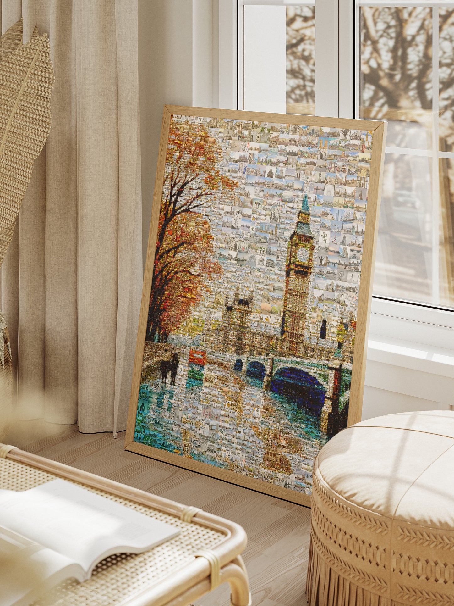 Stunning London Mosaic Artwork - Captivating Cityscape Décor for Home or Office AtelierMosaics