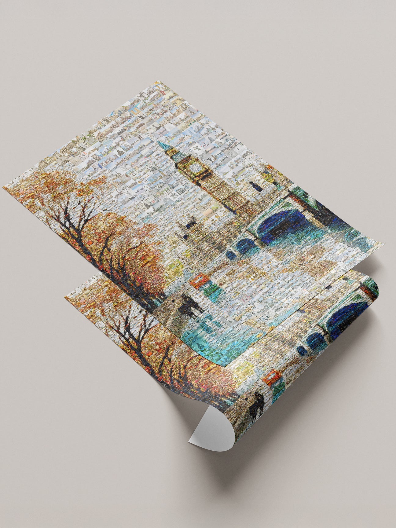 Stunning London Mosaic Artwork - Captivating Cityscape Décor for Home or Office AtelierMosaics