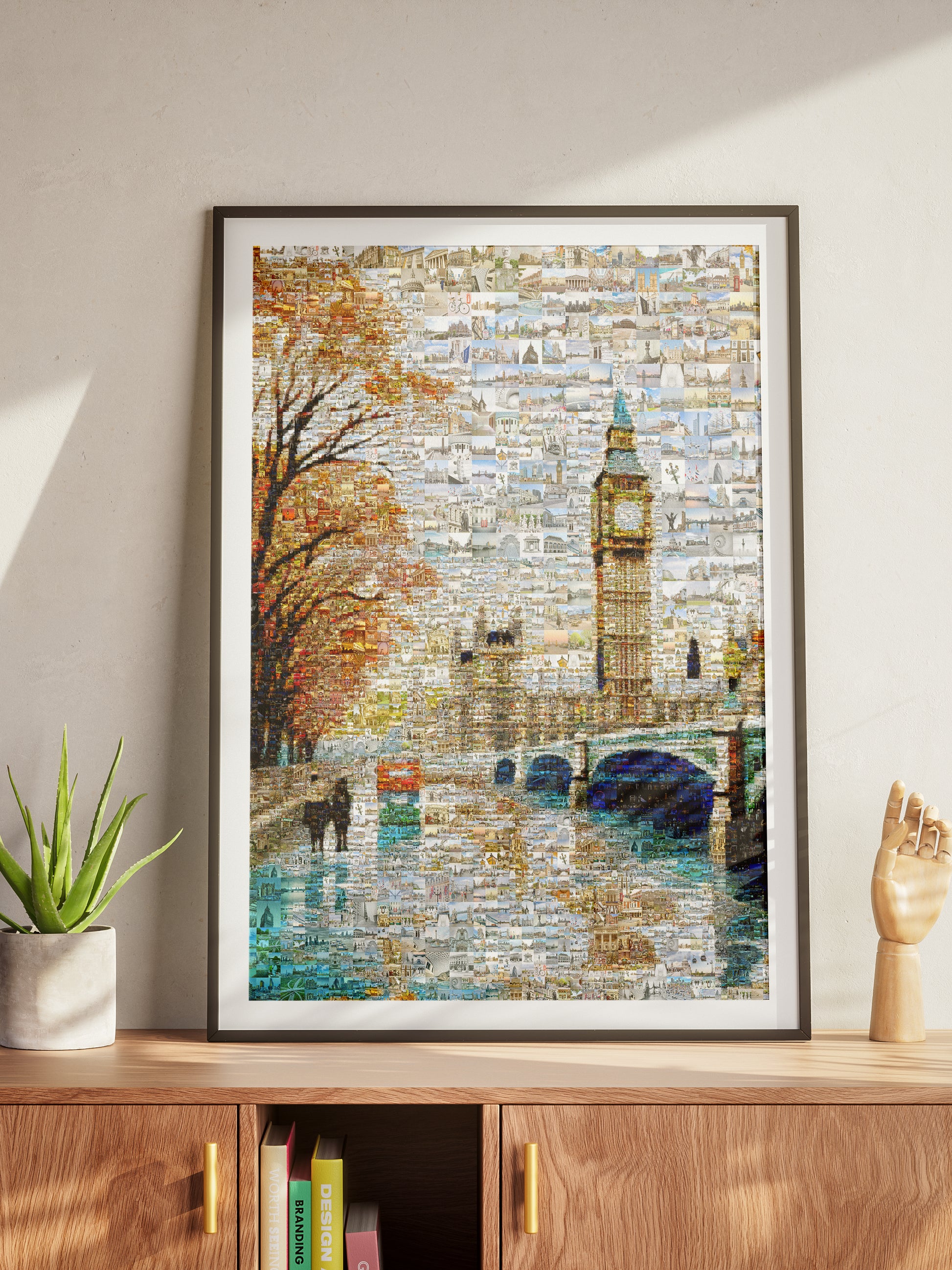 Stunning London Mosaic Artwork - Captivating Cityscape Décor for Home or Office AtelierMosaics