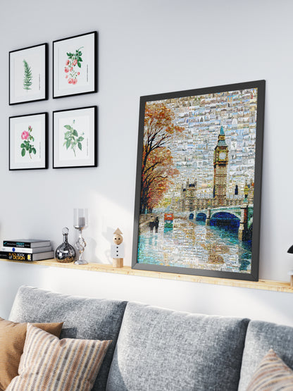 Stunning London Mosaic Artwork - Captivating Cityscape Décor for Home or Office AtelierMosaics