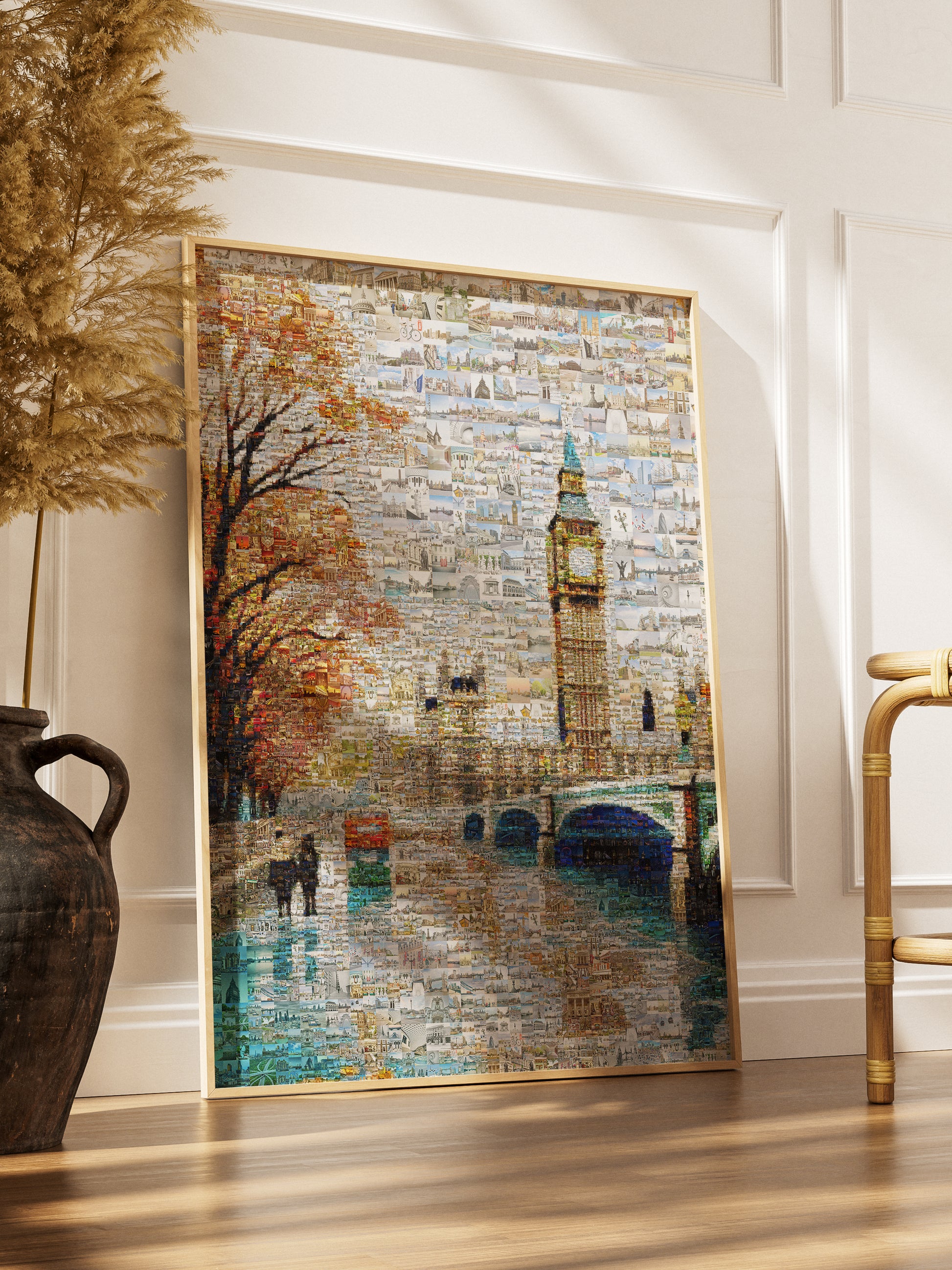 Stunning London Mosaic Artwork - Captivating Cityscape Décor for Home or Office AtelierMosaics