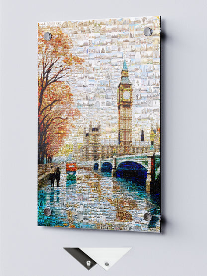 Stunning London Mosaic Artwork - Captivating Cityscape Décor for Home or Office AtelierMosaics