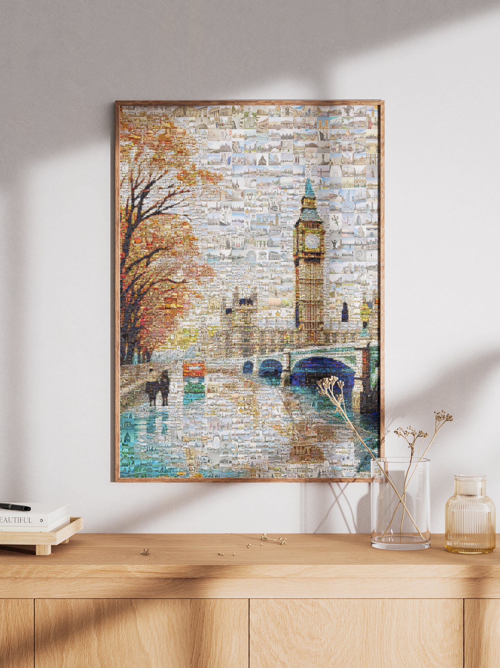 Stunning London Mosaic Artwork - Captivating Cityscape Décor for Home or Office AtelierMosaics