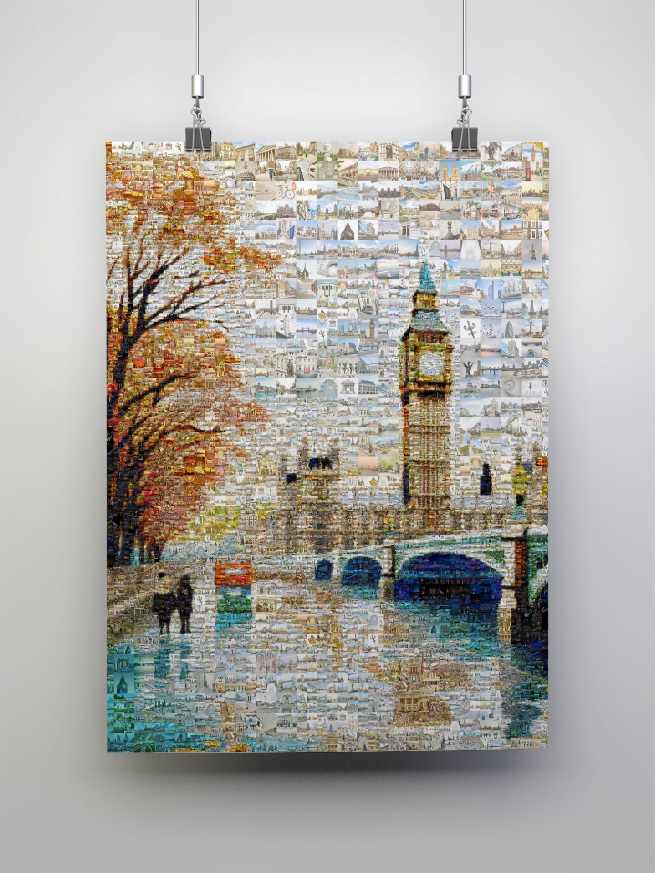 Stunning London Mosaic Artwork - Captivating Cityscape Décor for Home or Office AtelierMosaics