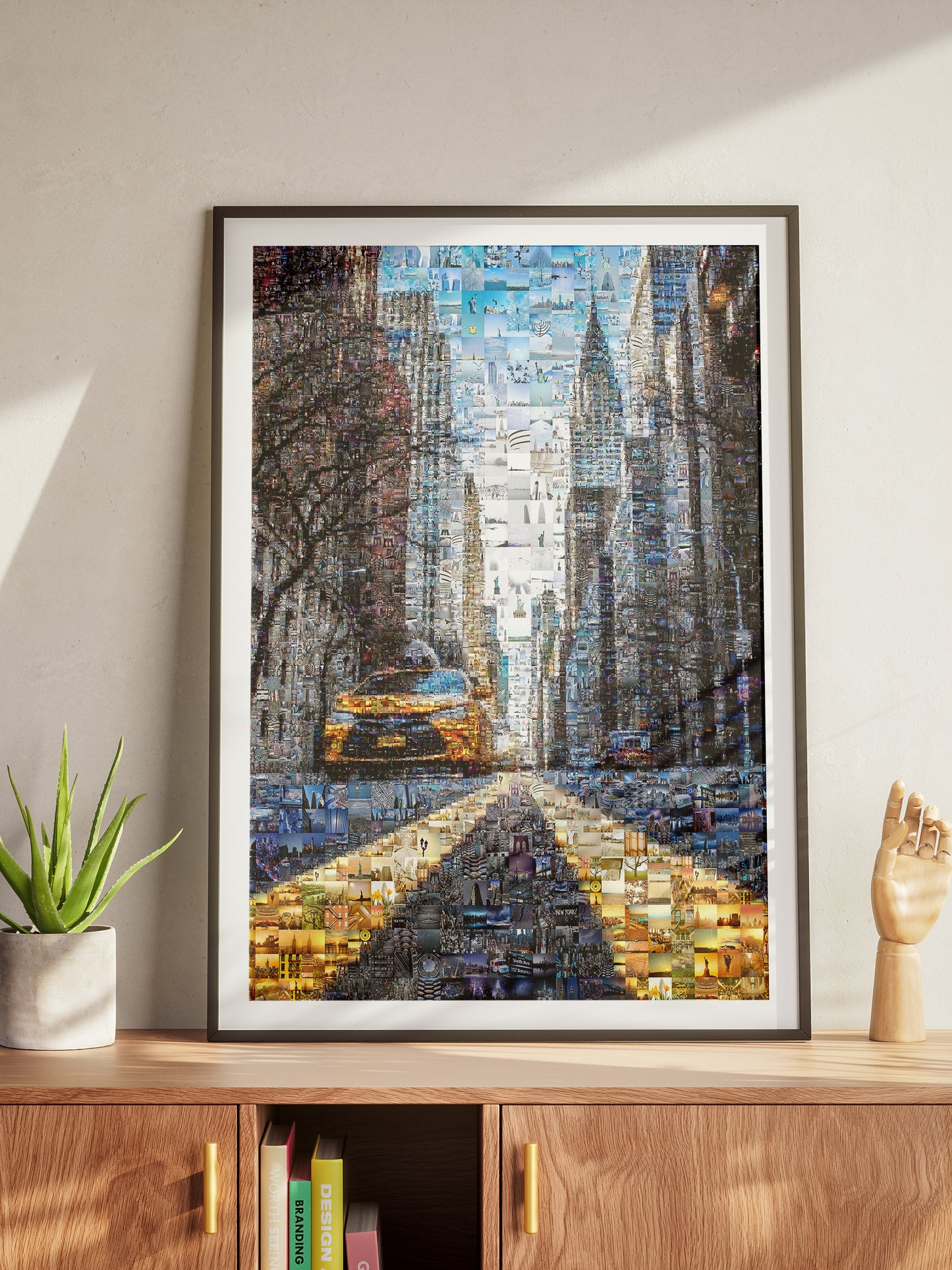 Stunning New York City Mosaic Art - Vibrant Urban Landscape Wall Decor AtelierMosaics