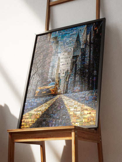 Stunning New York City Mosaic Art - Vibrant Urban Landscape Wall Decor AtelierMosaics