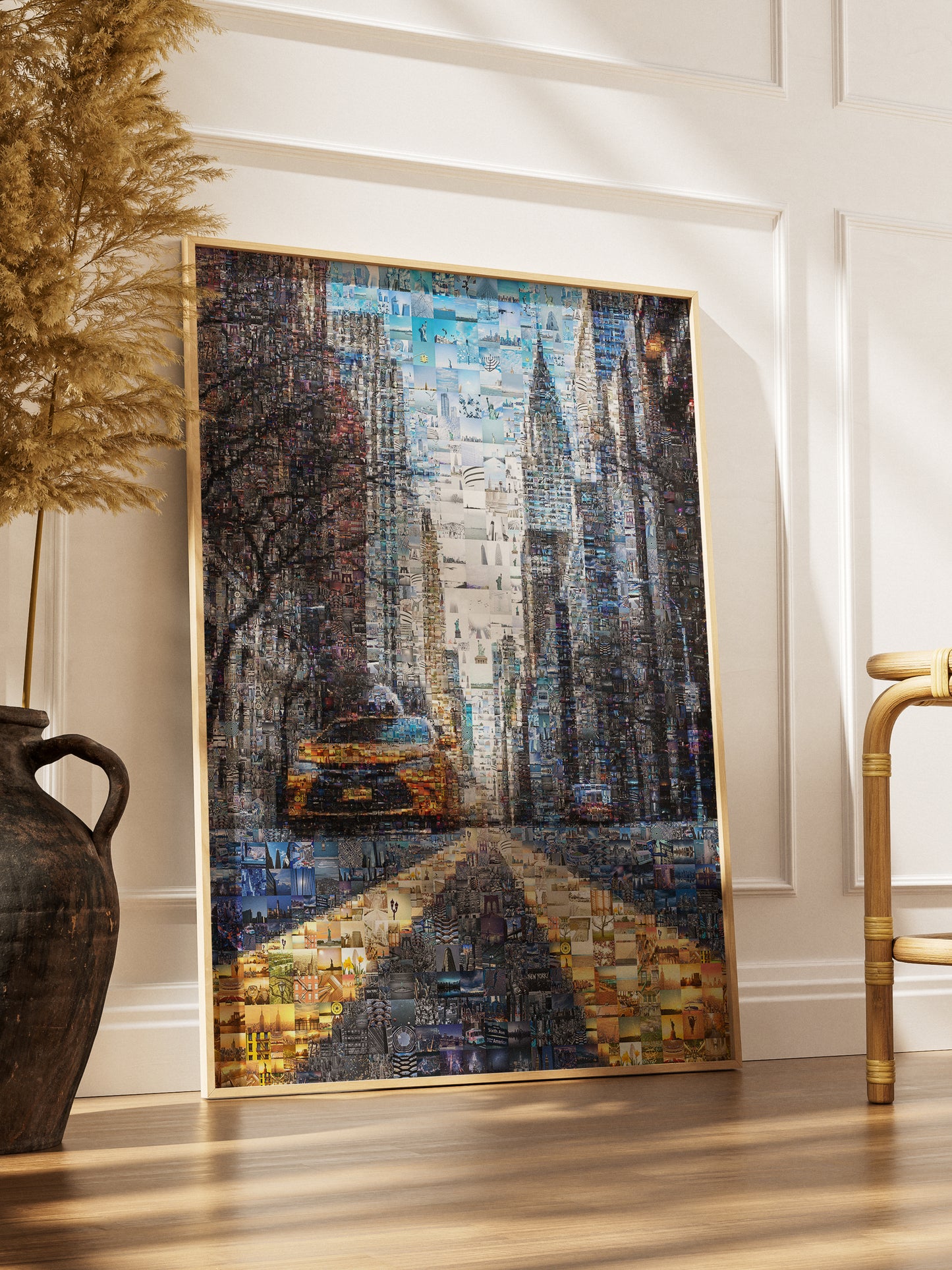 Stunning New York City Mosaic Art - Vibrant Urban Landscape Wall Decor AtelierMosaics