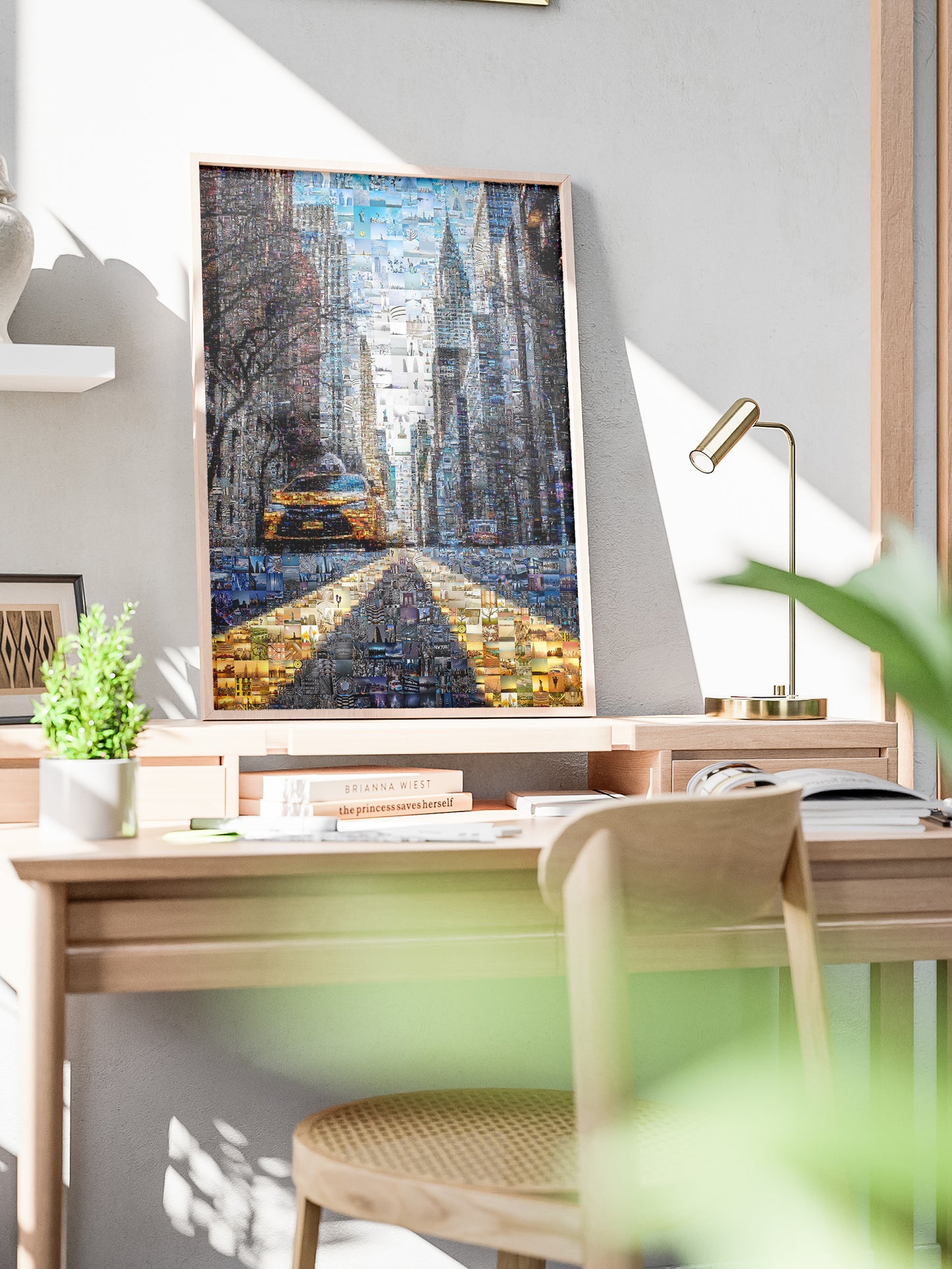 Stunning New York City Mosaic Art - Vibrant Urban Landscape Wall Decor AtelierMosaics