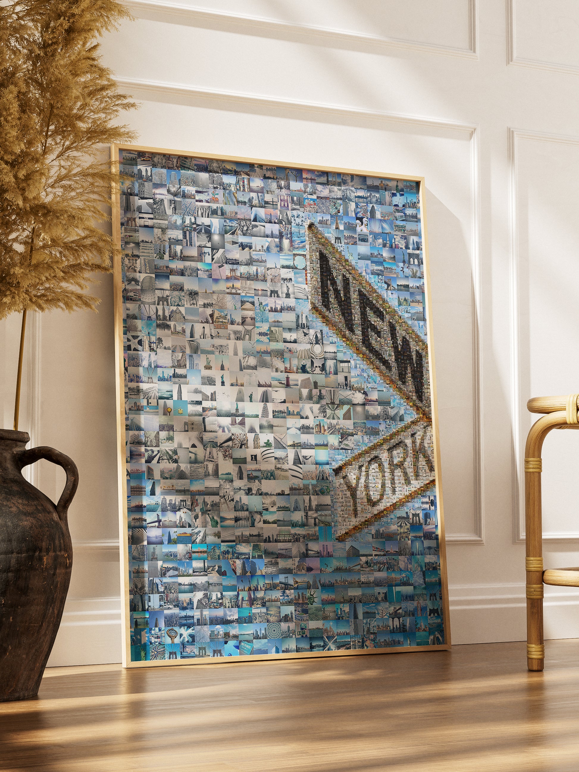 Stunning New York City Mosaic Art - Unique Wall Decor Featuring Iconic NYC Landmarks and Cityscapes AtelierMosaics