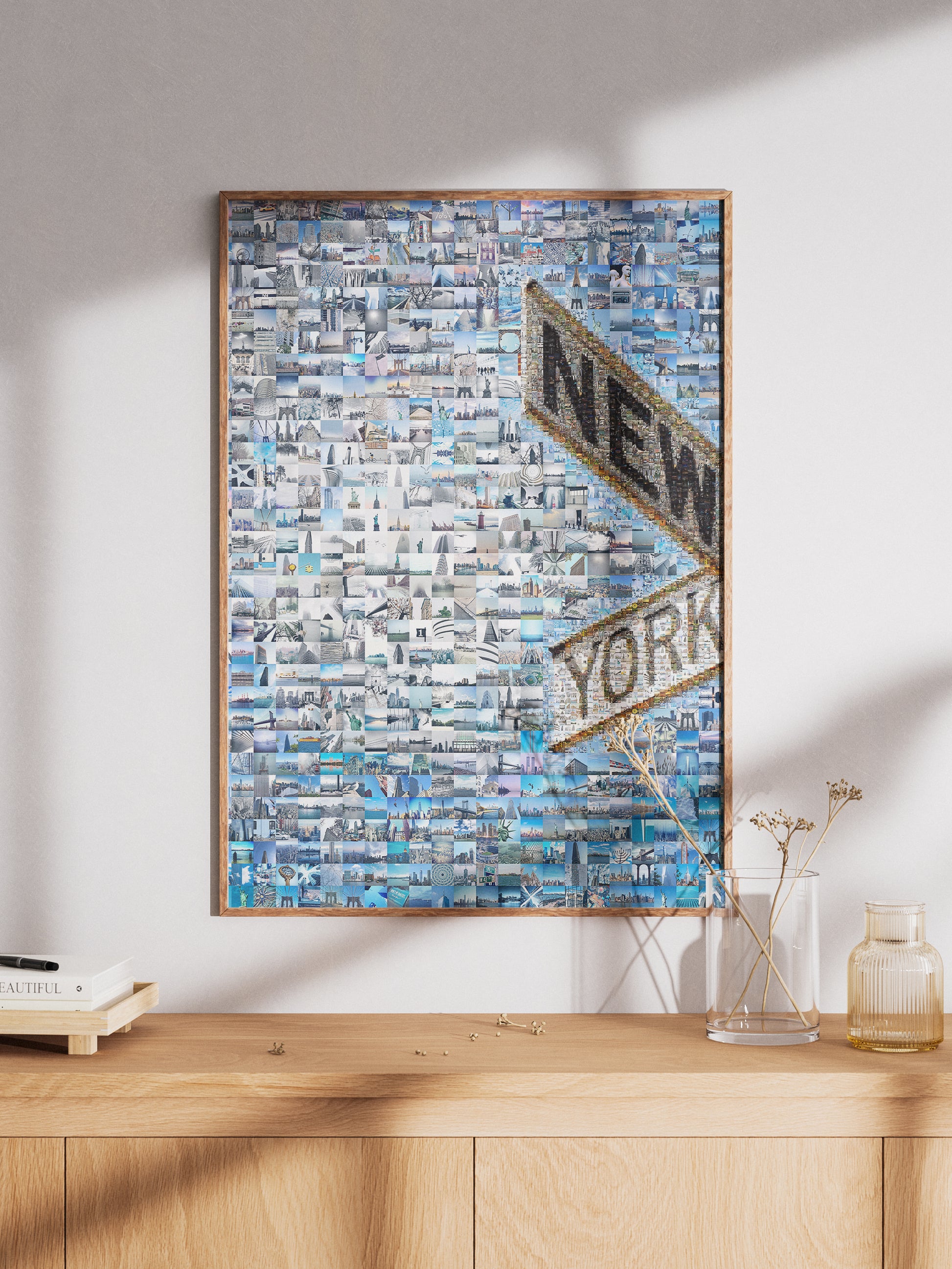 Stunning New York City Mosaic Art - Unique Wall Decor Featuring Iconic NYC Landmarks and Cityscapes AtelierMosaics