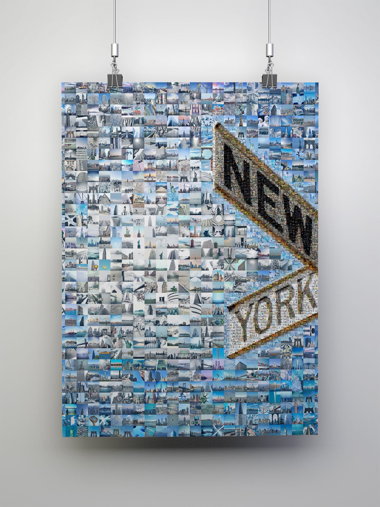 Stunning New York City Mosaic Art - Unique Wall Decor Featuring Iconic NYC Landmarks and Cityscapes AtelierMosaics