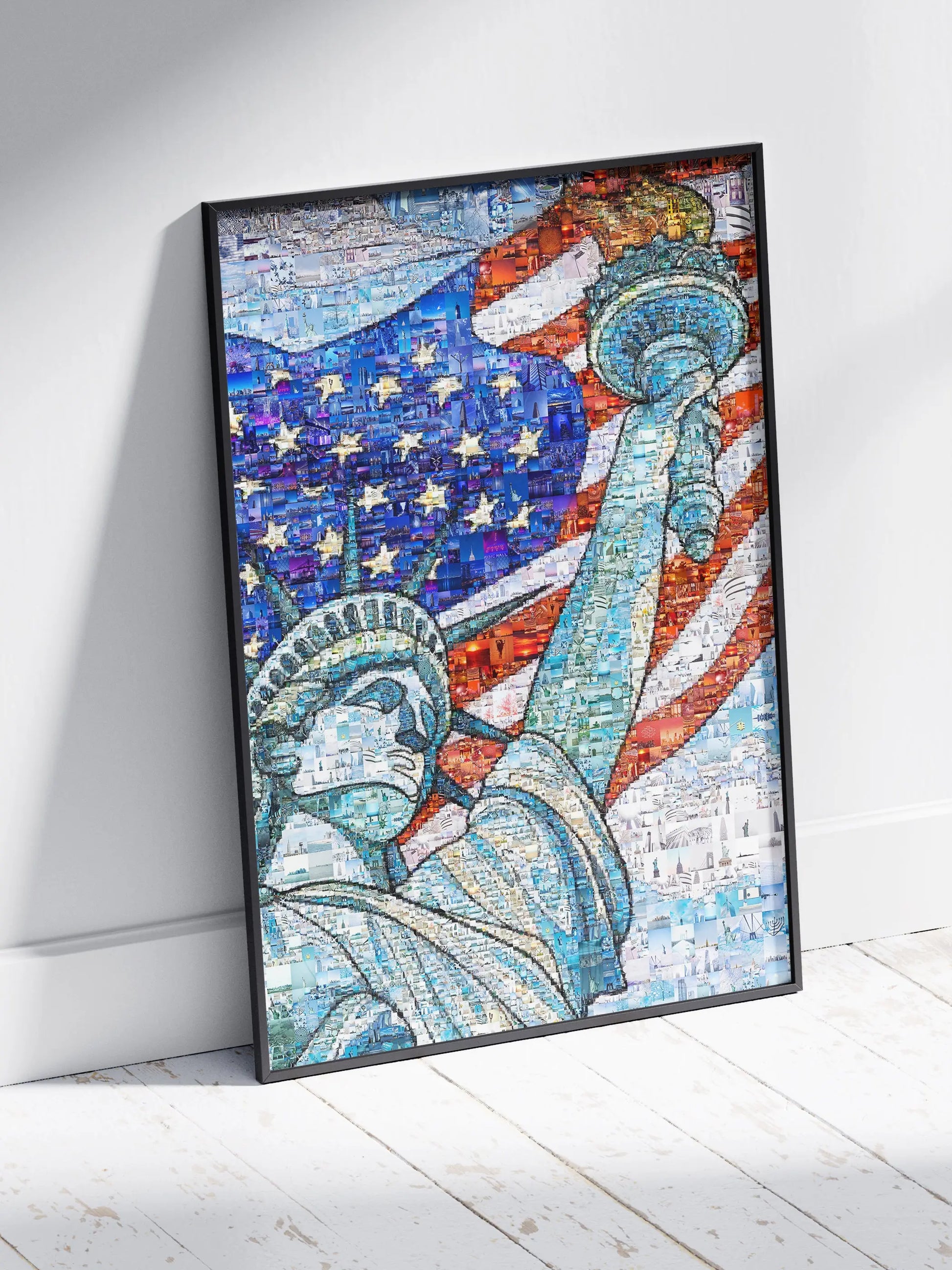 Statue of Liberty Mosaic Art - Unique American Wall Decor for Home & Office AtelierMosaics