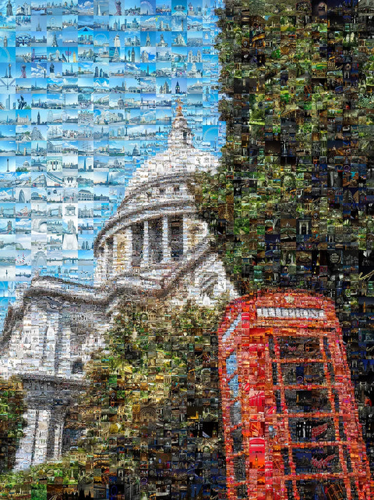 Stunning London Mosaic Artwork - Unique Urban Art for Home Decor AtelierMosaics
