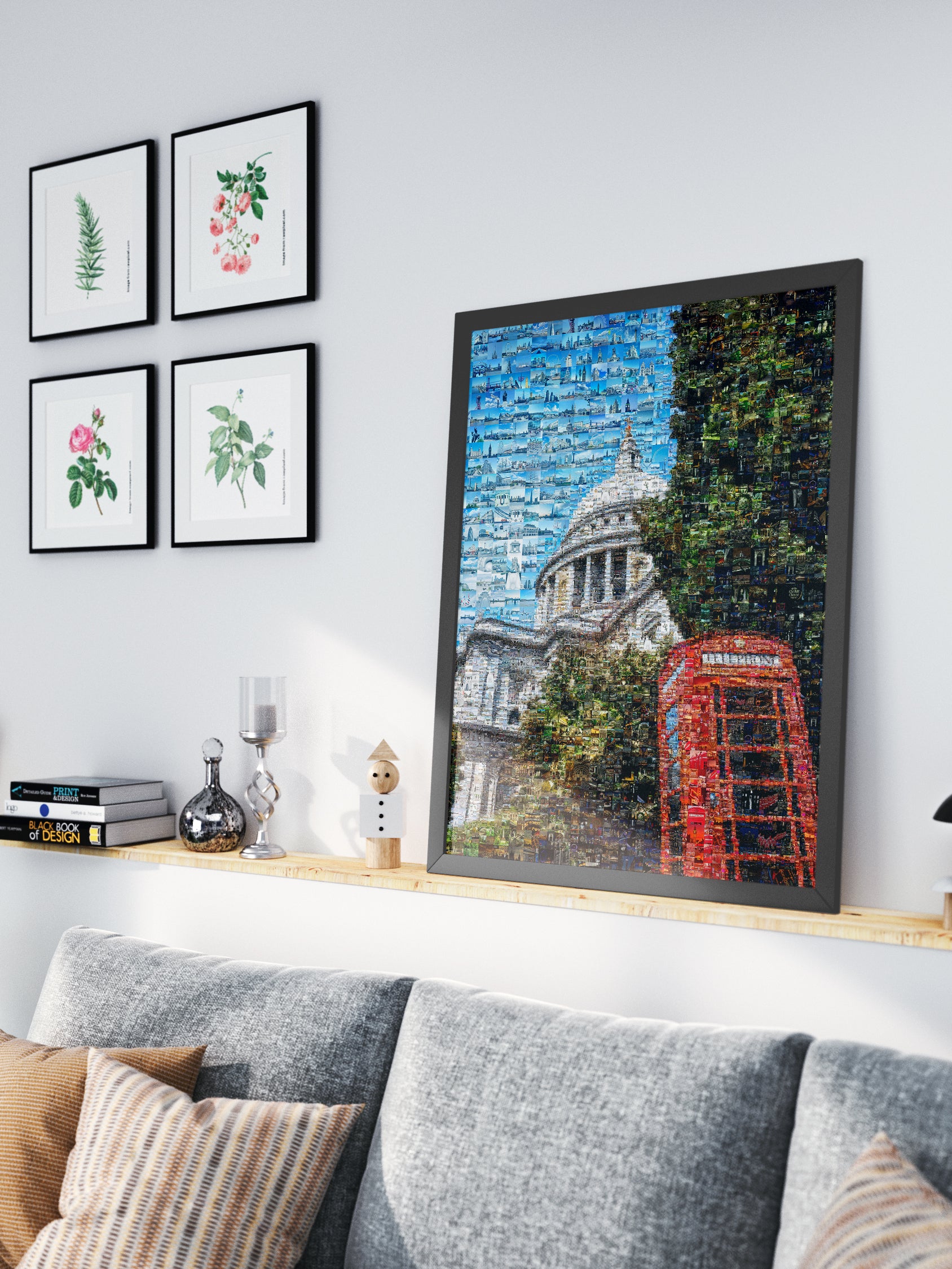 Stunning London Mosaic Artwork - Unique Urban Art for Home Decor AtelierMosaics