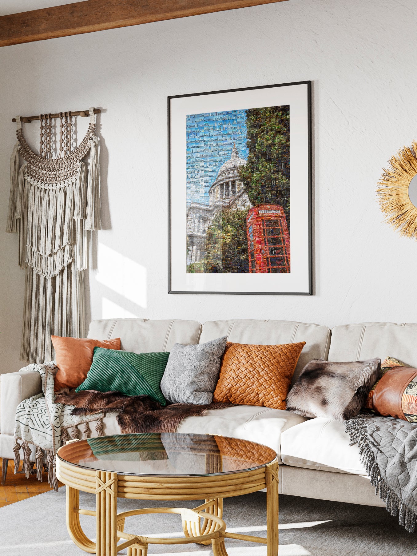 Stunning London Mosaic Artwork - Unique Urban Art for Home Decor AtelierMosaics