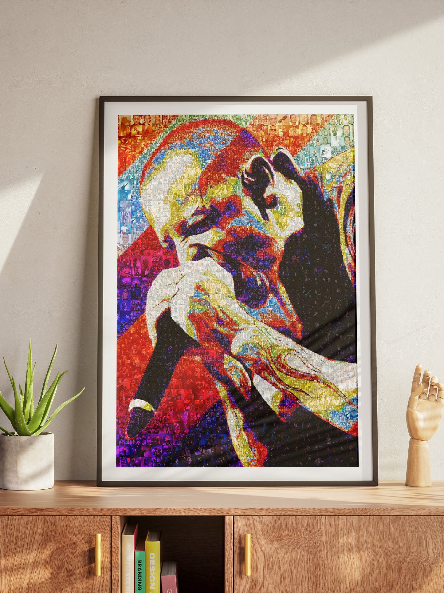 Chester Bennington Mosaic Art | Iconic Linkin Park Tribute Artwork AtelierMosaics