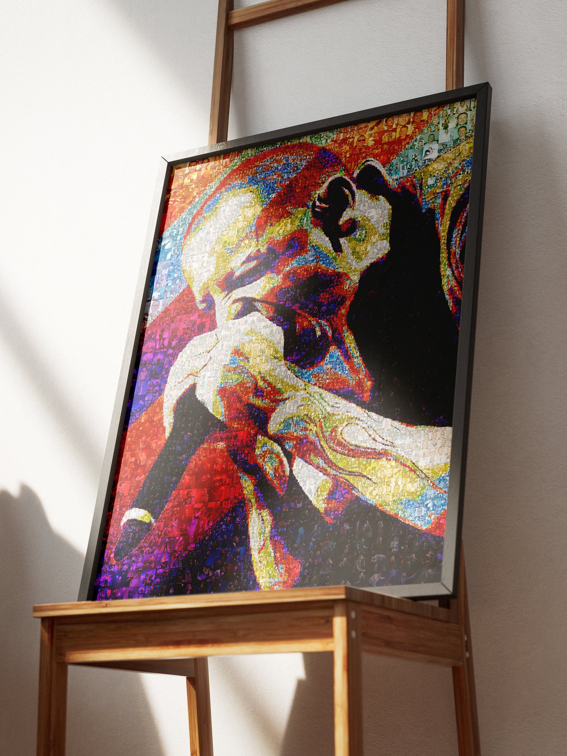 Chester Bennington Mosaic Art | Iconic Linkin Park Tribute Artwork AtelierMosaics