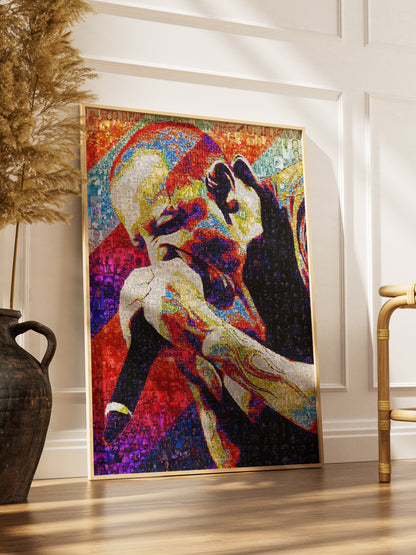 Chester Bennington Mosaic Art | Iconic Linkin Park Tribute Artwork AtelierMosaics