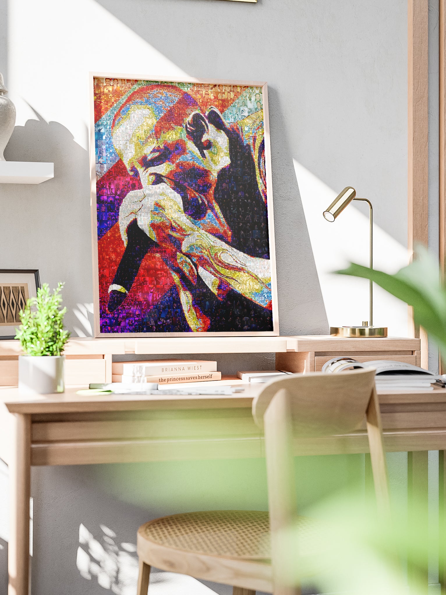 Chester Bennington Mosaic Art | Iconic Linkin Park Tribute Artwork AtelierMosaics