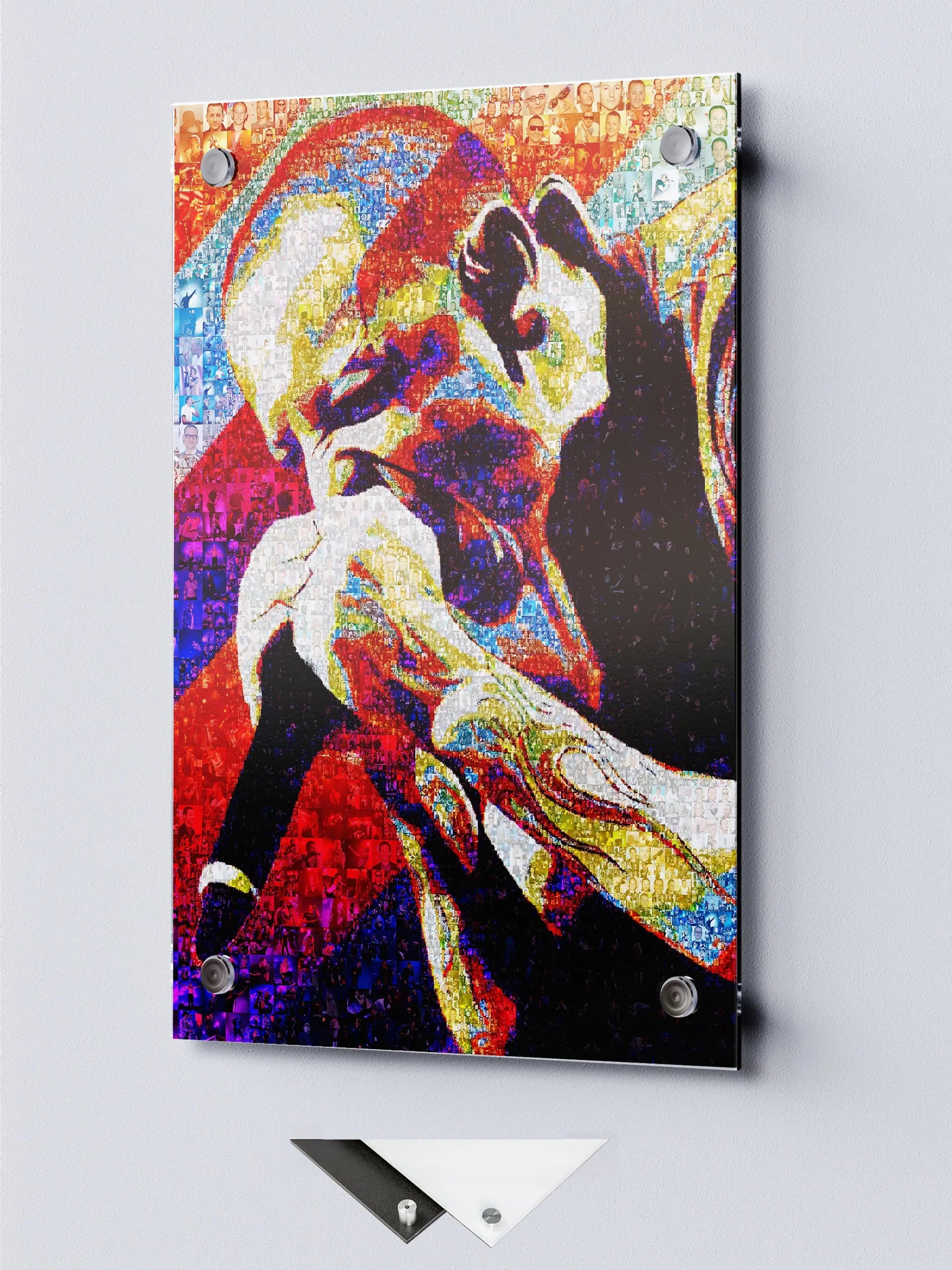Chester Bennington Mosaic Art | Iconic Linkin Park Tribute Artwork AtelierMosaics