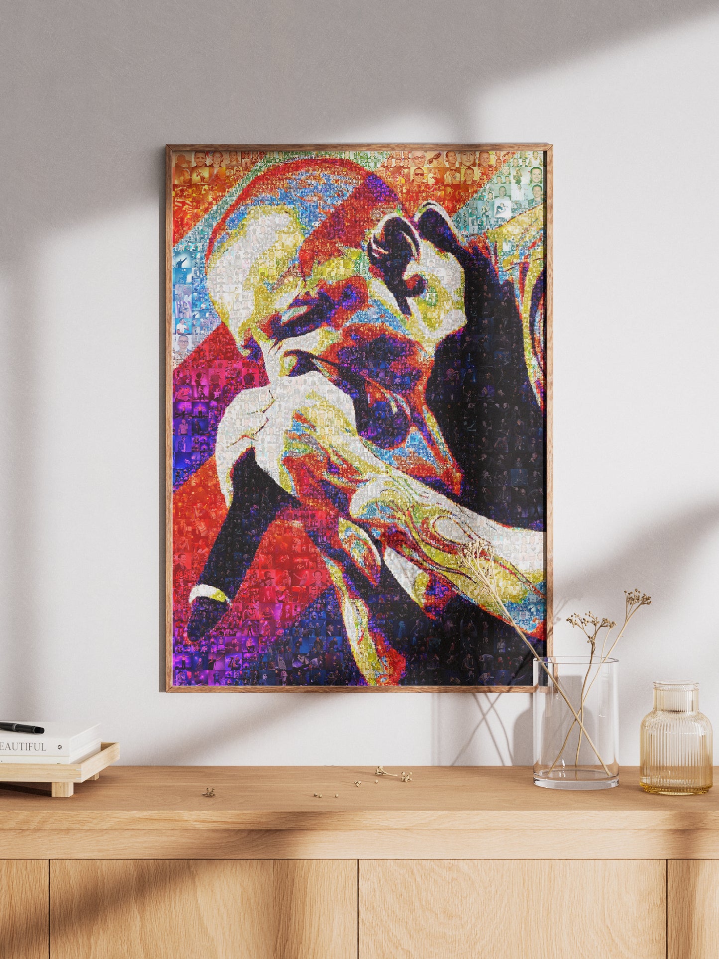 Chester Bennington Mosaic Art | Iconic Linkin Park Tribute Artwork AtelierMosaics