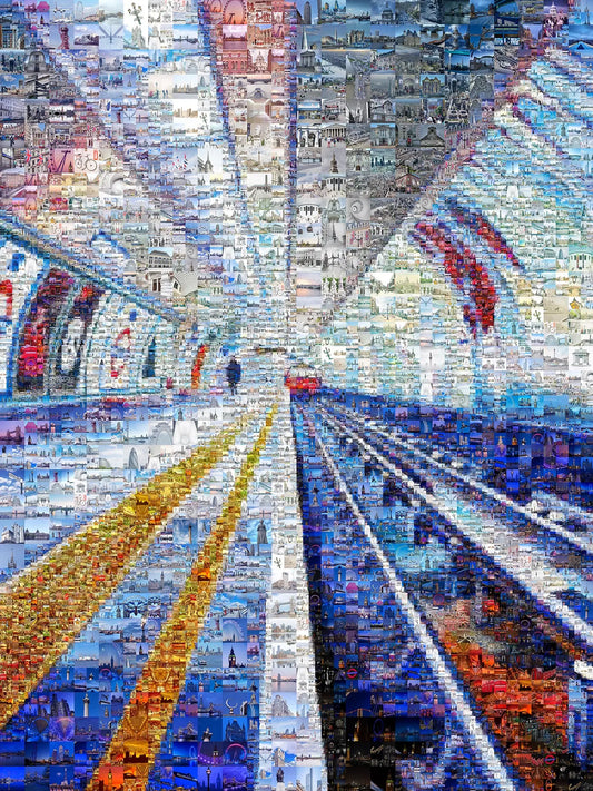 Stunning London Mosaic Artwork - Iconic Landmarks in Vivid Detail AtelierMosaics