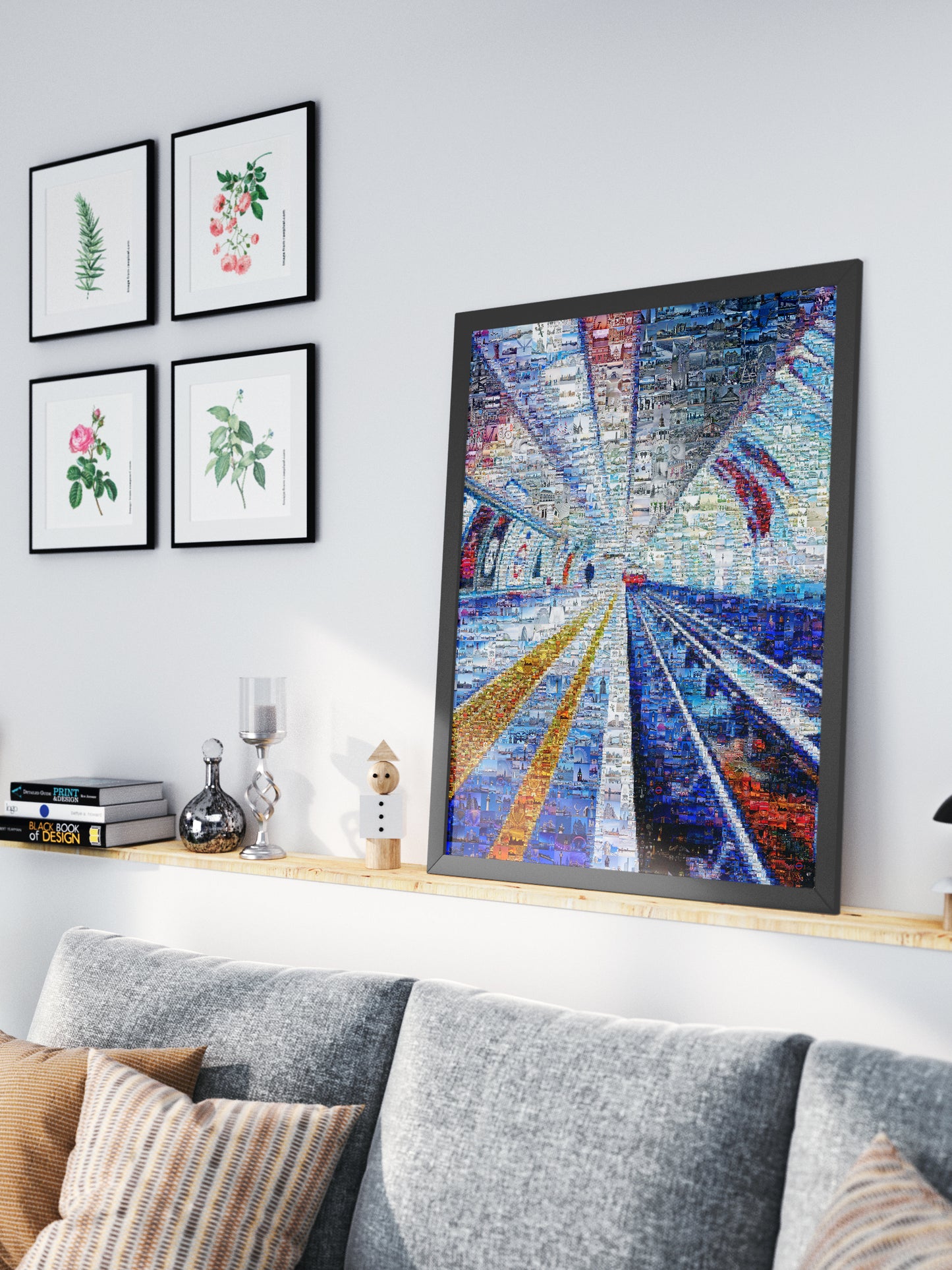 Stunning London Mosaic Artwork - Iconic Landmarks in Vivid Detail AtelierMosaics