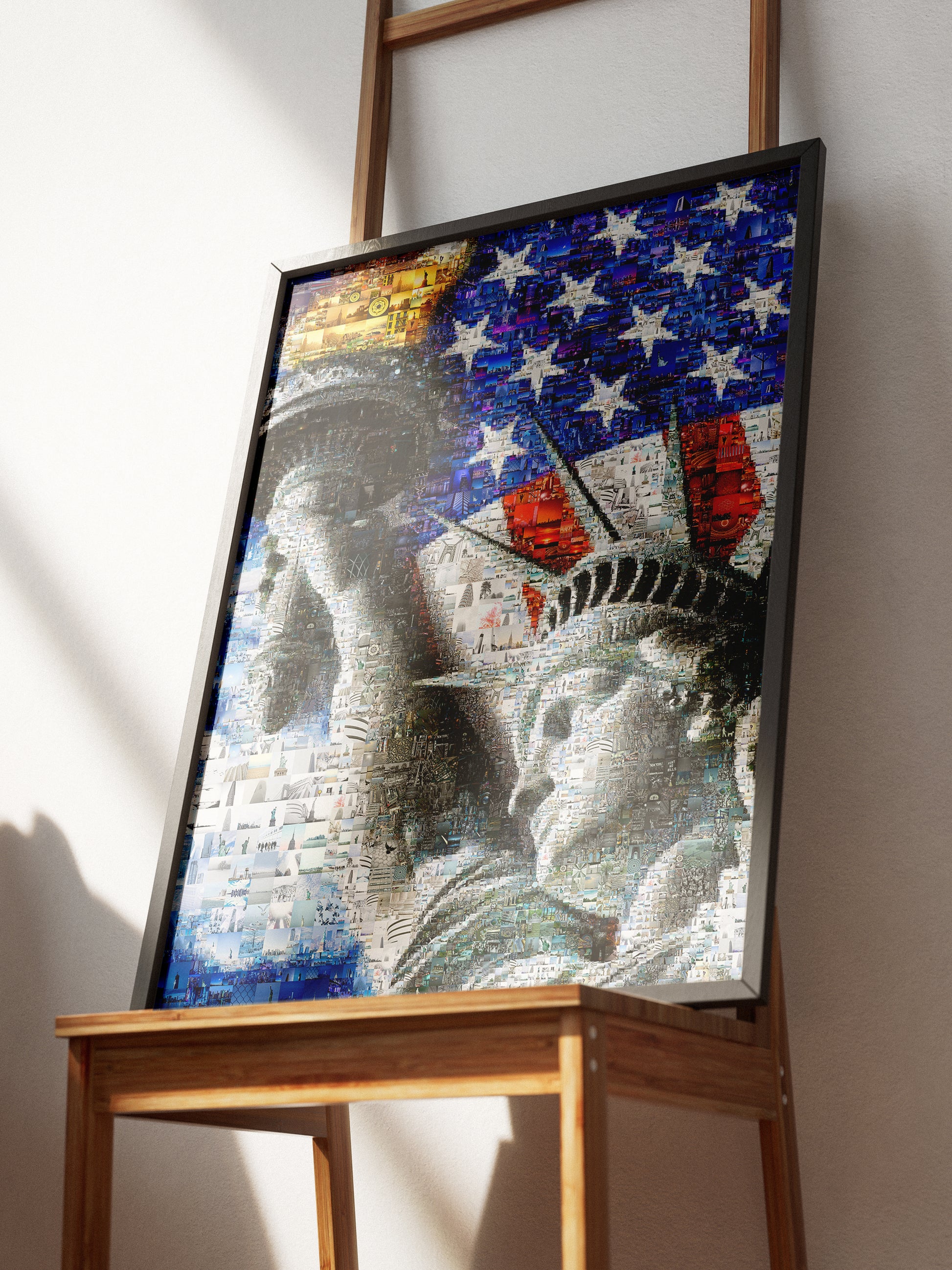 Stunning Mosaic Artwork of the Statue of Liberty - Iconic American Art Piece for Home Decor AtelierMosaics