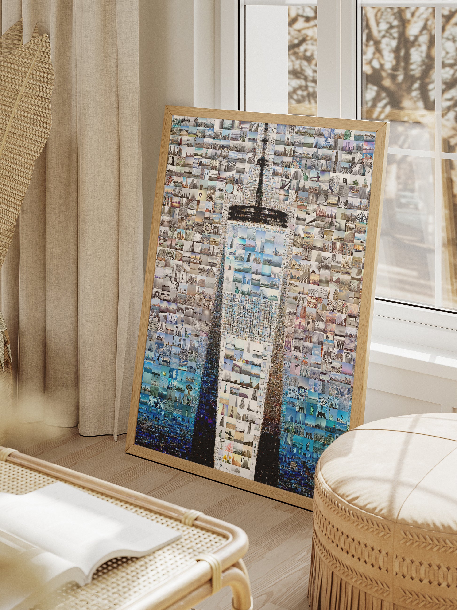 Stunning Mosaic Artwork of Iconic Cityscapes – Unique Wall Décor for Home or Office AtelierMosaics