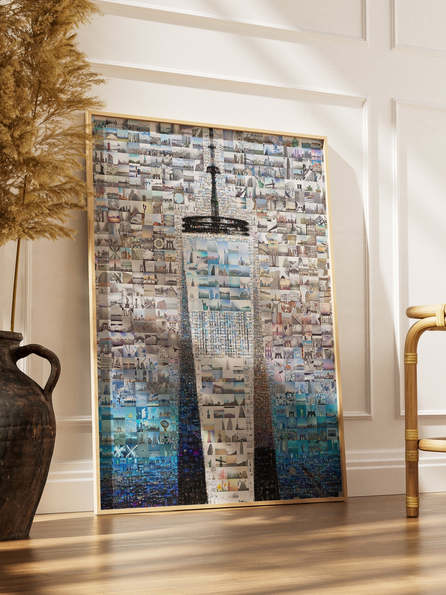 Stunning Mosaic Artwork of Iconic Cityscapes – Unique Wall Décor for Home or Office AtelierMosaics