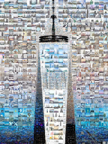 Stunning Mosaic Artwork of Iconic Cityscapes – Unique Wall Décor for Home or Office AtelierMosaics