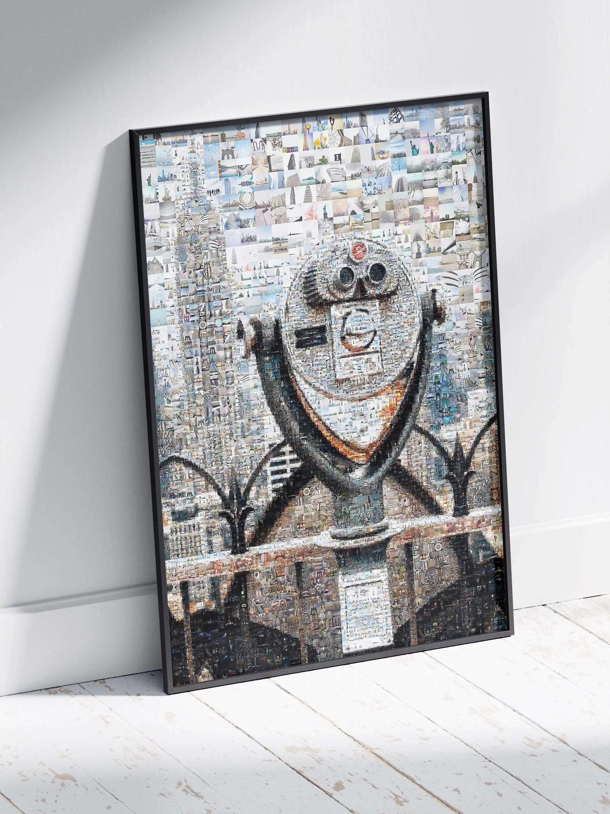 Stunning Cityscape Mosaic Art - Unique Wall Decor for Home & Office AtelierMosaics