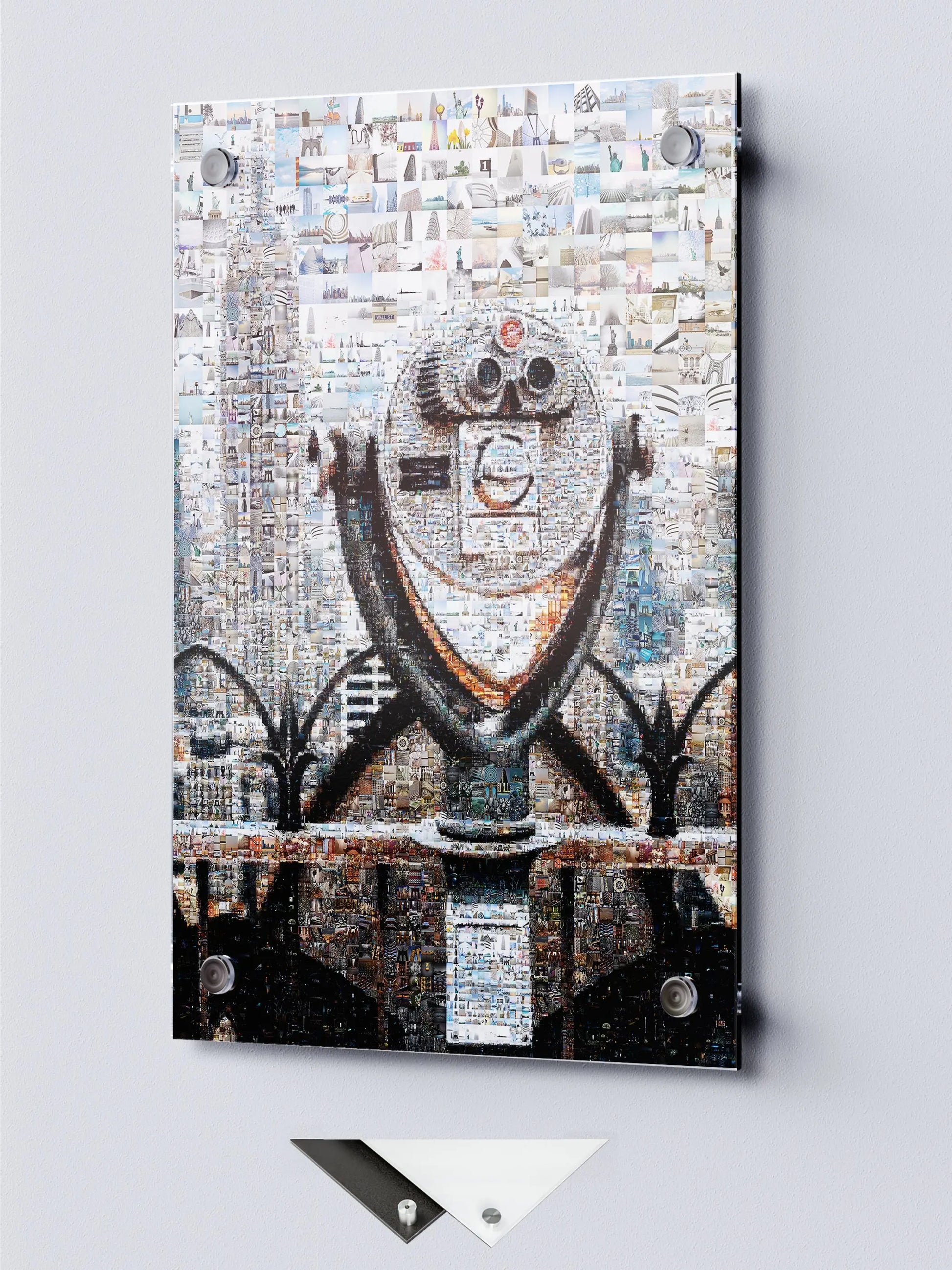 Stunning Cityscape Mosaic Art - Unique Wall Decor for Home & Office AtelierMosaics