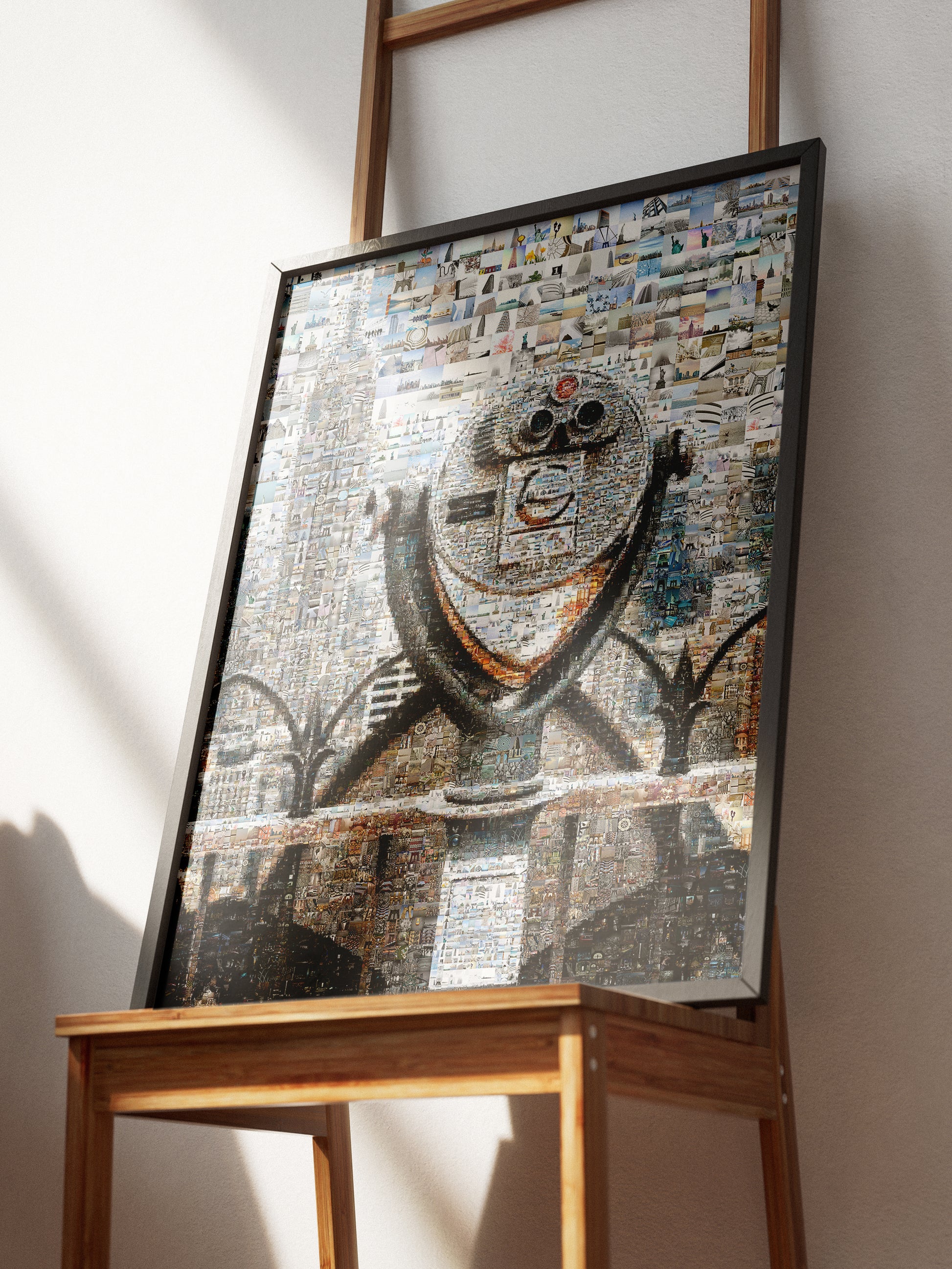 Stunning Cityscape Mosaic Art - Unique Wall Decor for Home & Office AtelierMosaics