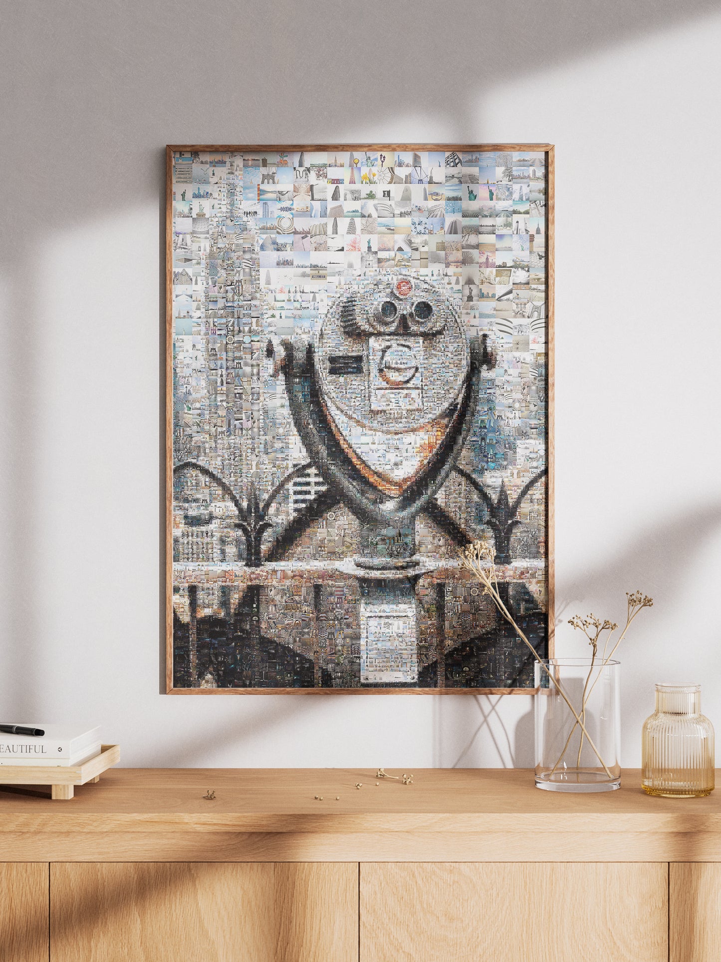 Stunning Cityscape Mosaic Art - Unique Wall Decor for Home & Office AtelierMosaics