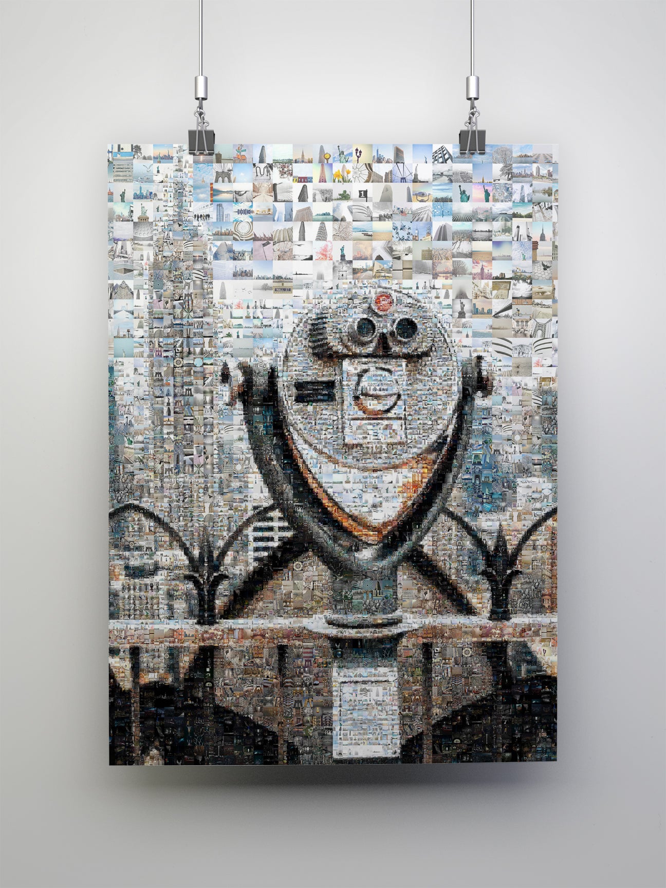 Stunning Cityscape Mosaic Art - Unique Wall Decor for Home & Office AtelierMosaics