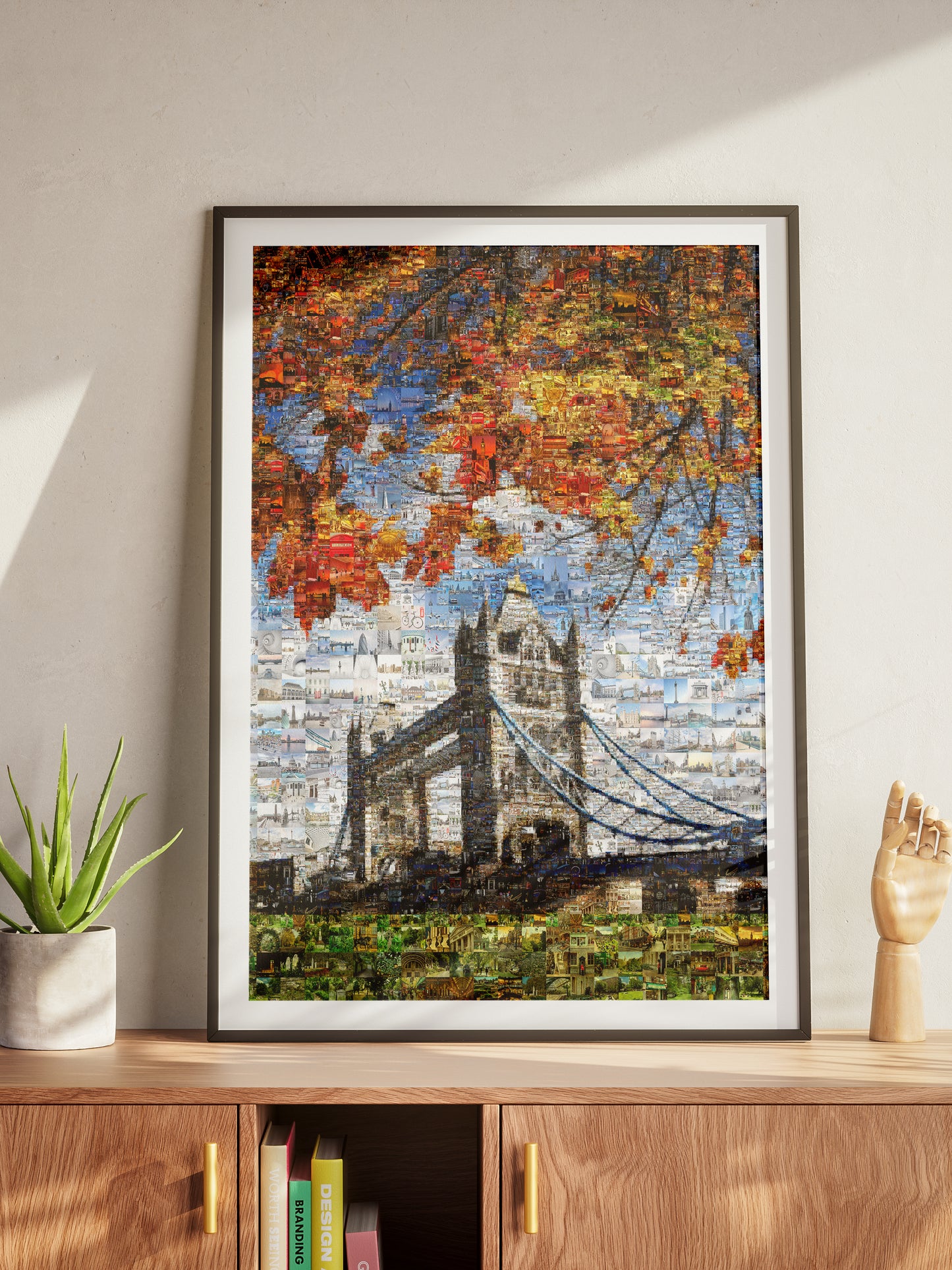Stunning London Mosaic Artwork - Iconic Tower Bridge and Cityscape AtelierMosaics